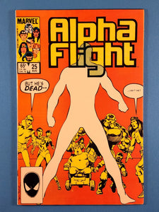 Alpha Flight Vol. 1  # 25