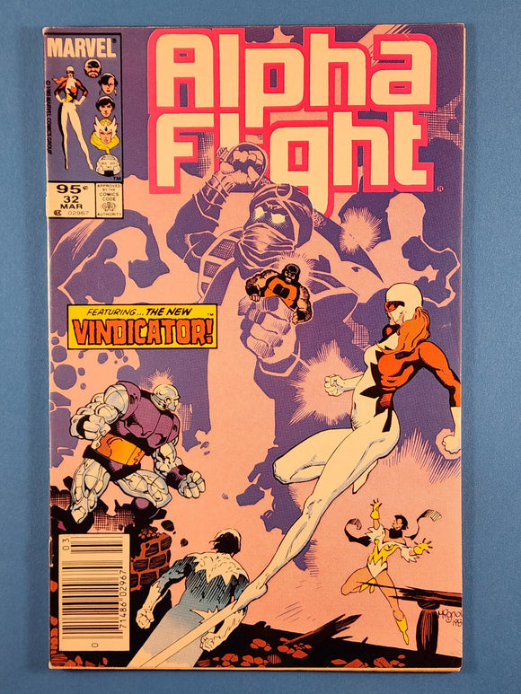 Alpha Flight Vol. 1  # 32  Canadian