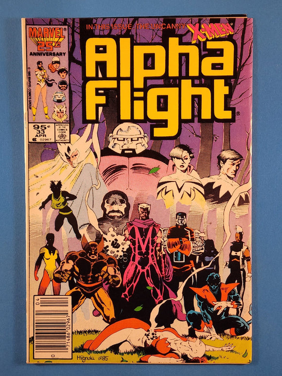 Alpha Flight Vol. 1  # 33 Canadian