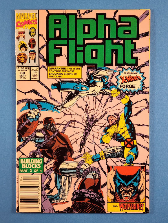 Alpha Flight Vol. 1  # 88 Newsstand