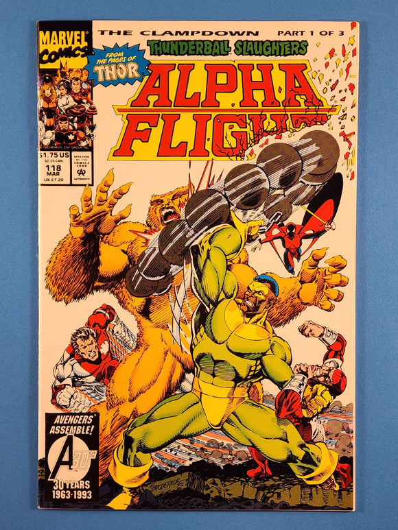Alpha Flight Vol. 1  # 118
