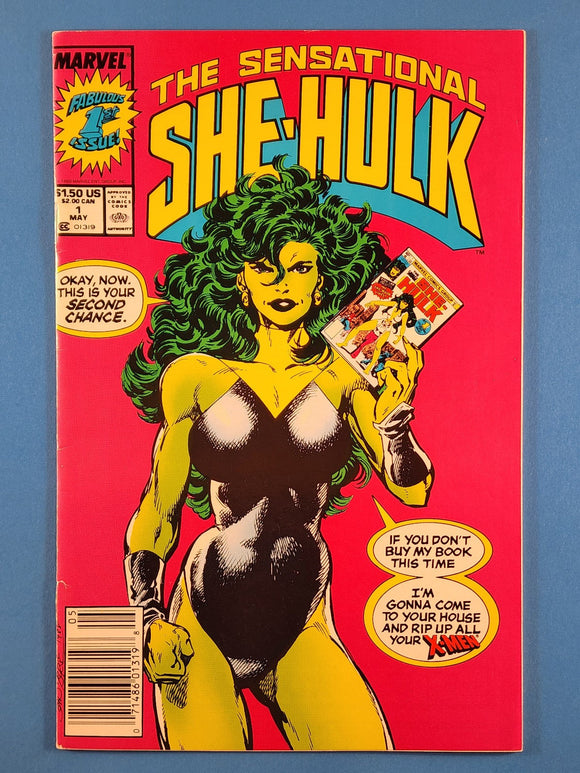 Sensational She-Hulk Vol. 1  # 1  Newsstand