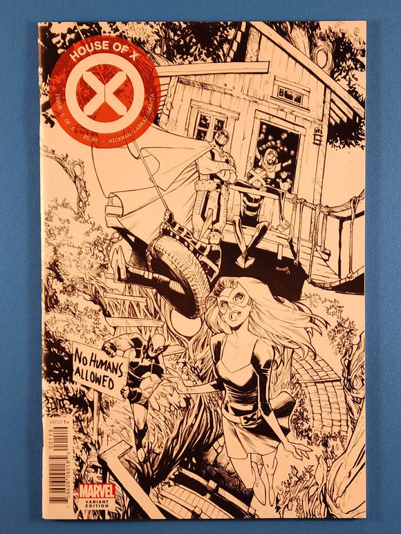 House of X  # 1  One per store Party Sketch Variant