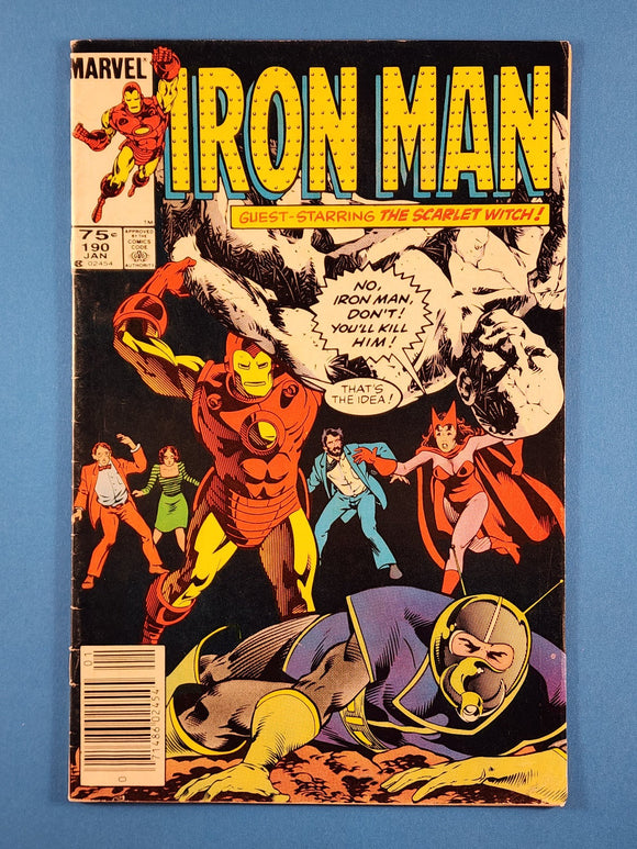Iron Man Vol. 1  # 190  Canadian