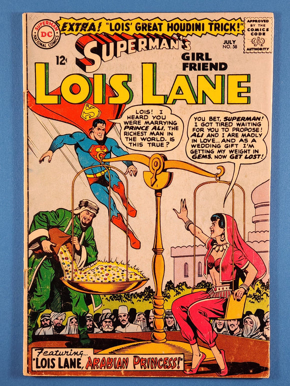 Superman's Girl Friend Lois Lane  # 58