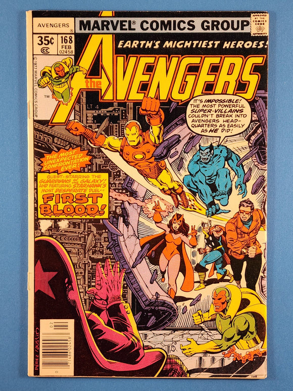 Avengers Vol. 1  # 168