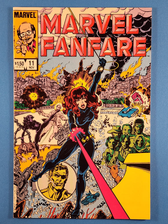 Marvel Fanfare Vol. 1  # 11