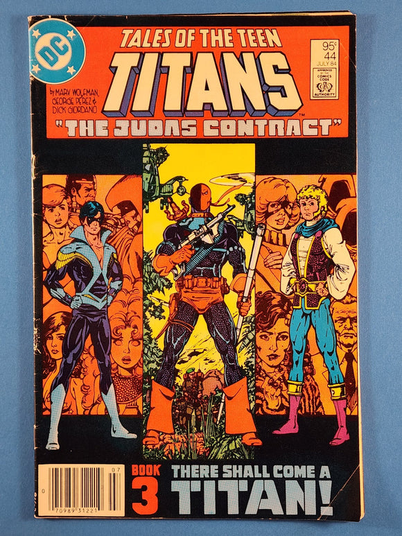 Tales of the New Teen Titans  # 44  Canadian