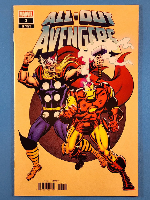 All-Out Avengers  # 1  1:50  Incentive Variant