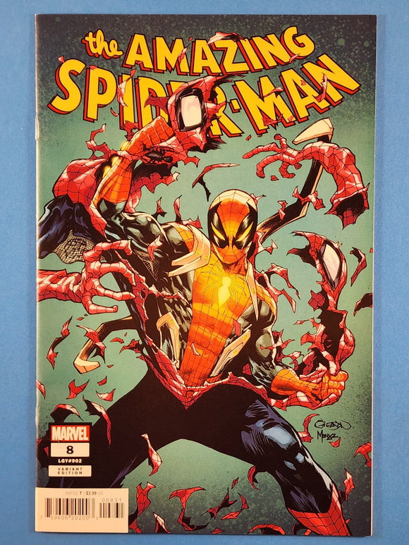 Amazing Spider-Man Vol. 6  # 8  1:25  Incentive Variant