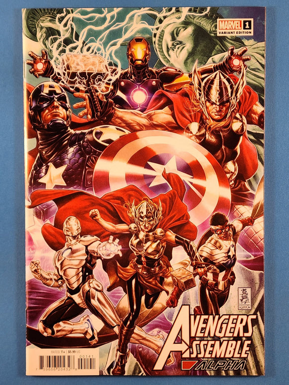 Avengers Assemble: Alpha  # 1  1:50  Incentive Variant