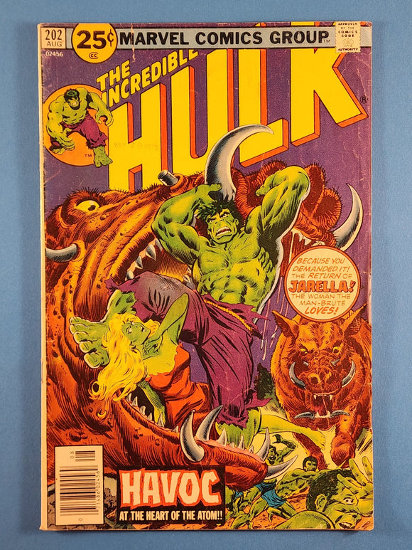 Incredible Hulk Vol. 1  # 202