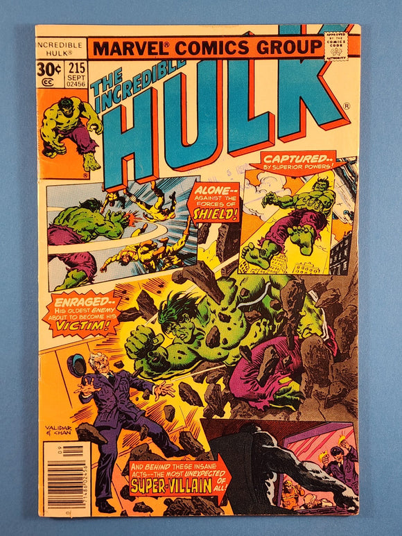 Incredible Hulk Vol. 1  # 215