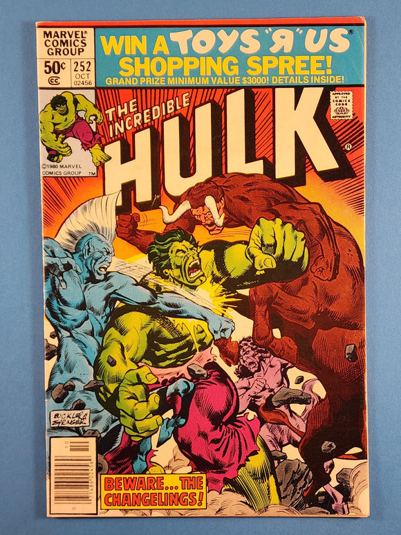 Incredible Hulk Vol. 1  # 252