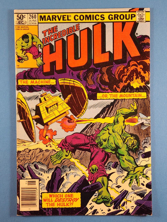 Incredible Hulk Vol. 1  # 260