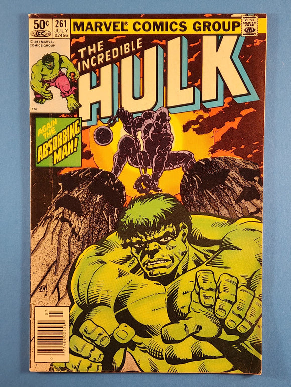 Incredible Hulk Vol. 1  # 261