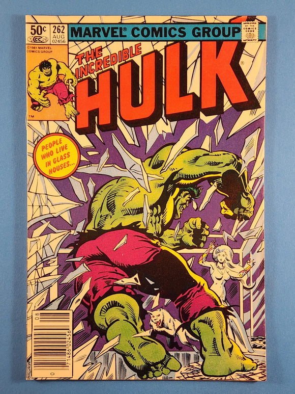Incredible Hulk Vol. 1  # 262