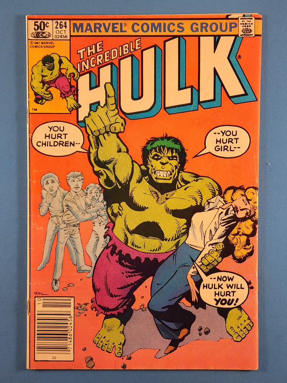 Incredible Hulk Vol. 1  # 264