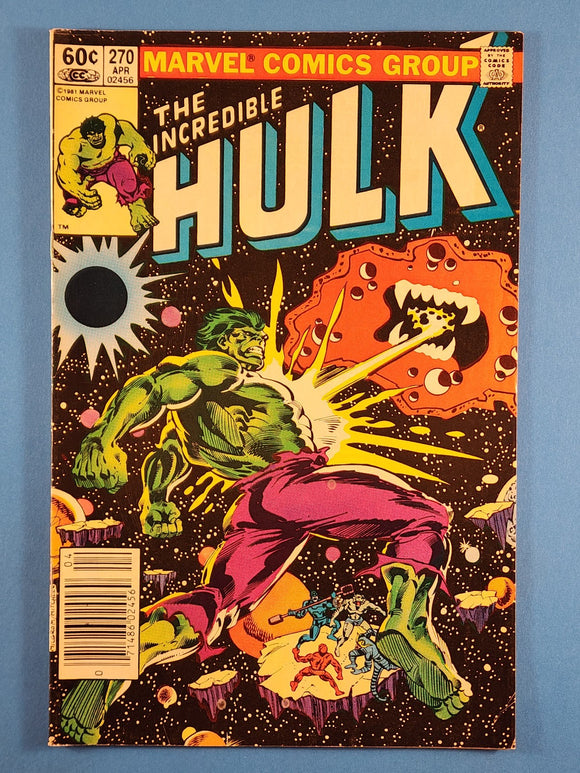 Incredible Hulk Vol. 1  # 270