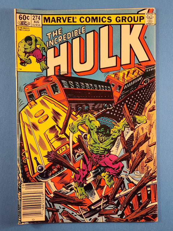 Incredible Hulk Vol. 1  # 274