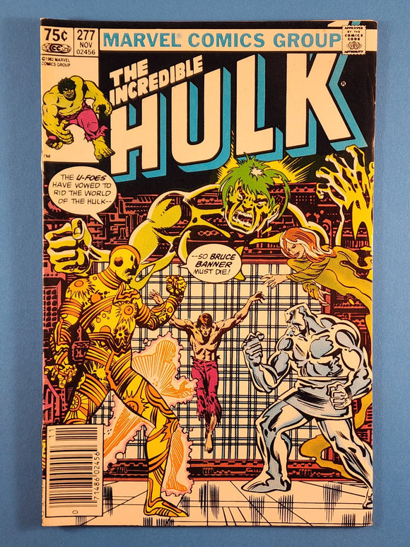Incredible Hulk Vol. 1  # 277  Canadian