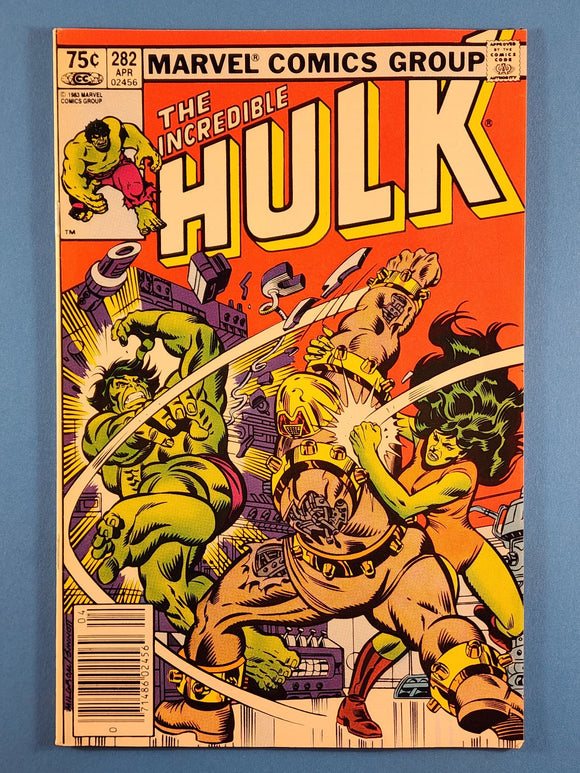 Incredible Hulk Vol. 1  # 282  Canadian