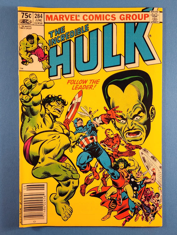 Incredible Hulk Vol. 1  # 284  Canadian