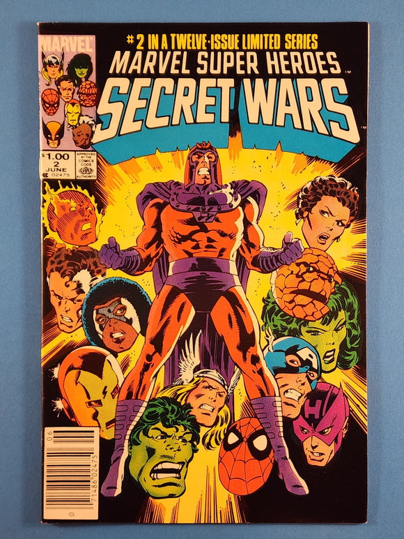 Marvel Super Heroes: Secret Wars  # 2  Canadian