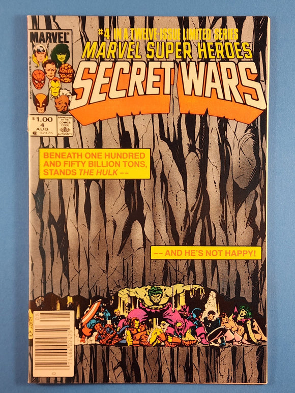 Marvel Super Heroes: Secret Wars  # 4  Canadian