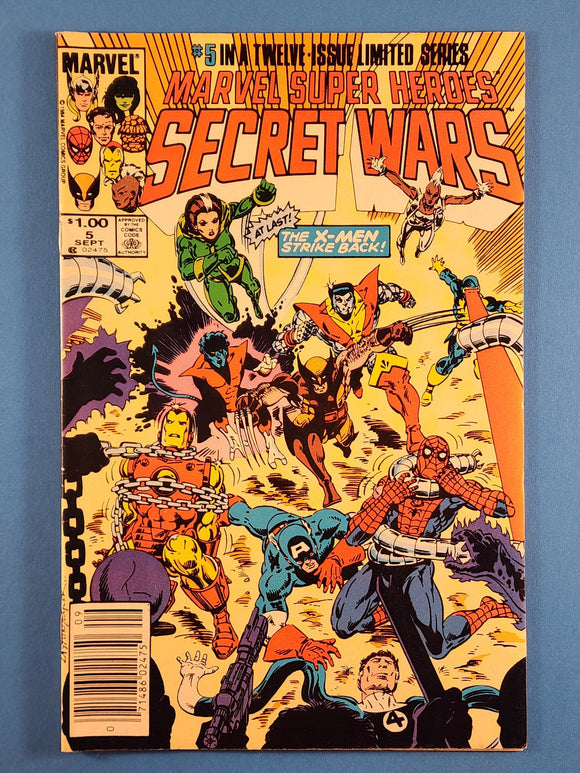 Marvel Super Heroes: Secret Wars  # 5  Canadian