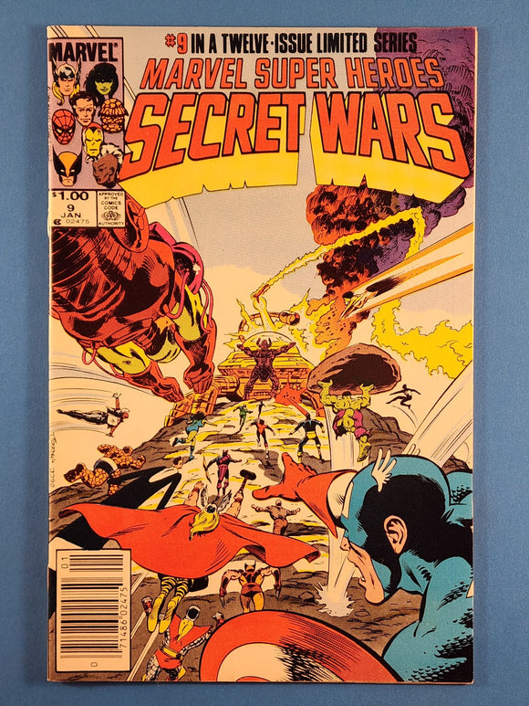 Marvel Super Heroes: Secret Wars  # 9  Canadian