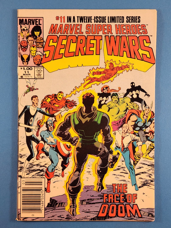 Marvel Super Heroes: Secret Wars  # 11  Canadian