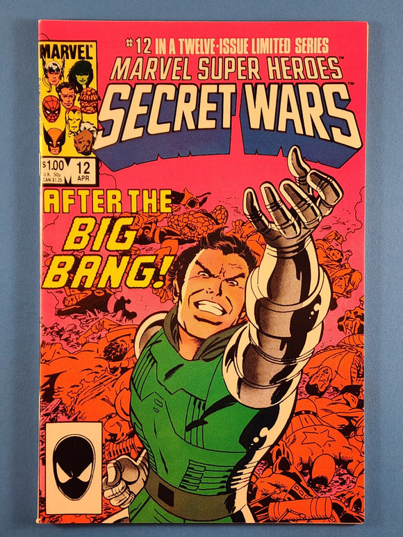 Marvel Super Heroes: Secret Wars  # 12