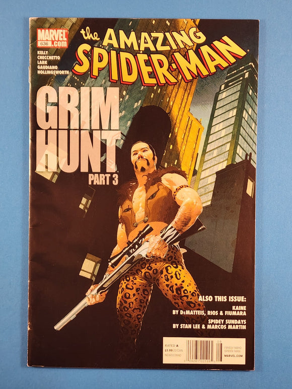 Amazing Spider-Man Vol. 1  # 636  Newsstand