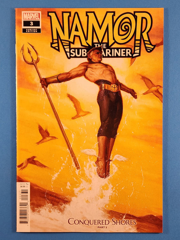 Namor: The Sub Mariner - Conquered Shores  # 3  1:25  Incentive Variant