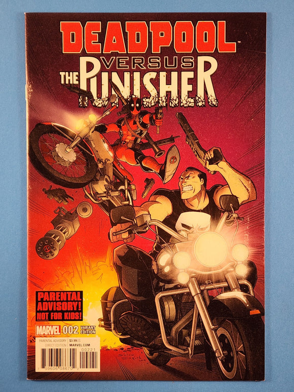 Deadpool Vs. Punisher  # 2  Variant