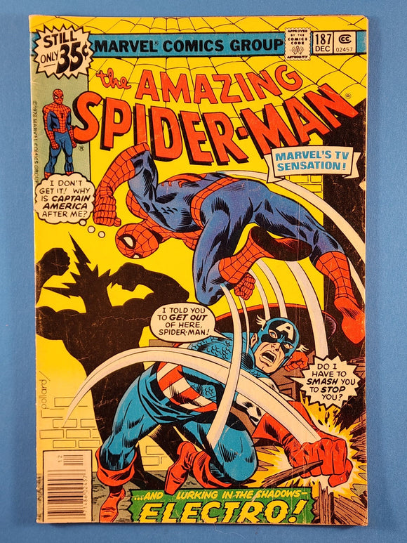 Amazing Spider-Man Vol. 1  # 187