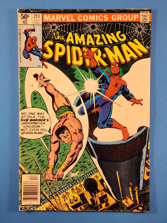 Amazing Spider-Man Vol. 1  # 211  Newsstand