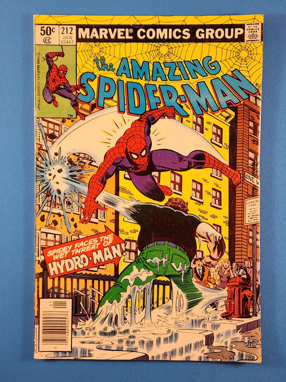 Amazing Spider-Man Vol. 1  # 212  Newsstand