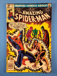 Amazing Spider-Man Vol. 1  # 215  Newsstand