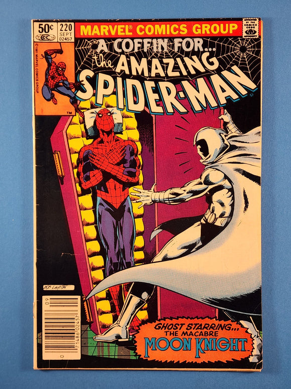Amazing Spider-Man Vol. 1  # 220  Newsstand
