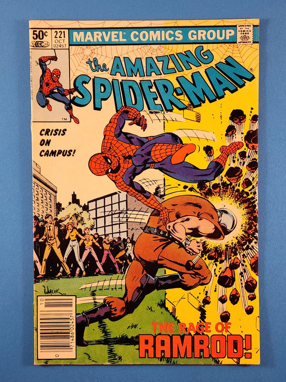 Amazing Spider-Man Vol. 1  # 221  Newsstand
