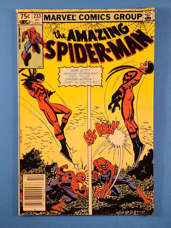 Amazing Spider-Man Vol. 1  # 233  Canadian