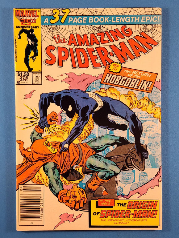 Amazing Spider-Man Vol. 1  # 275  Canadian