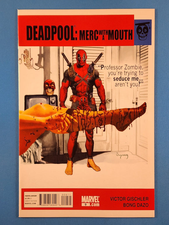 Deadpool: Merc With A Mouth  # 9