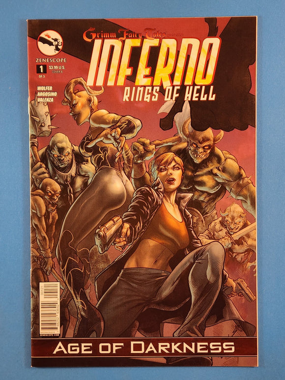 Grimm Fairy Tales Presents: Inferno - Rings of Hell  # 1 B