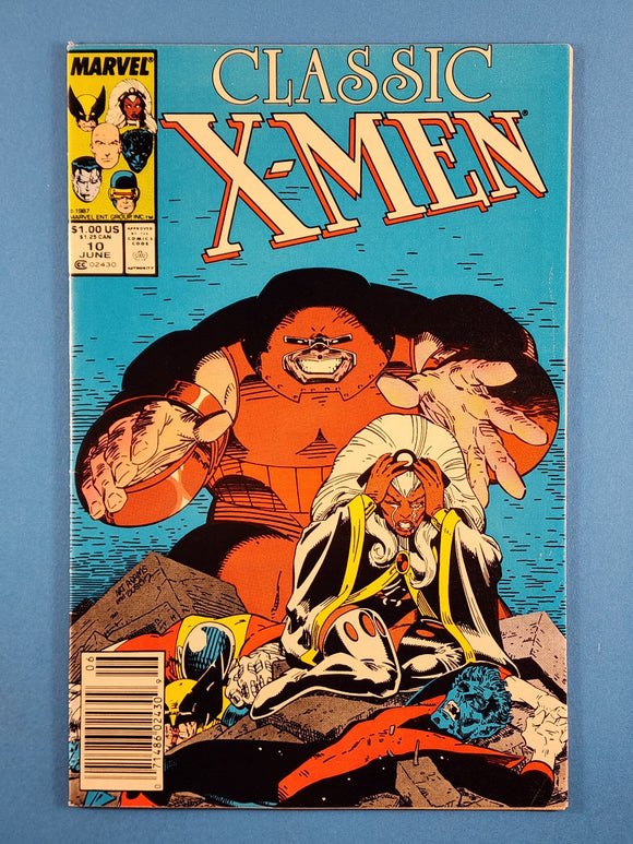 Classic X-Men  # 10  Newsstand