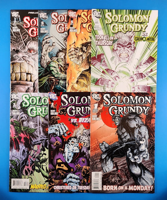 Solomon Grundy  Complete Set  # 1-7