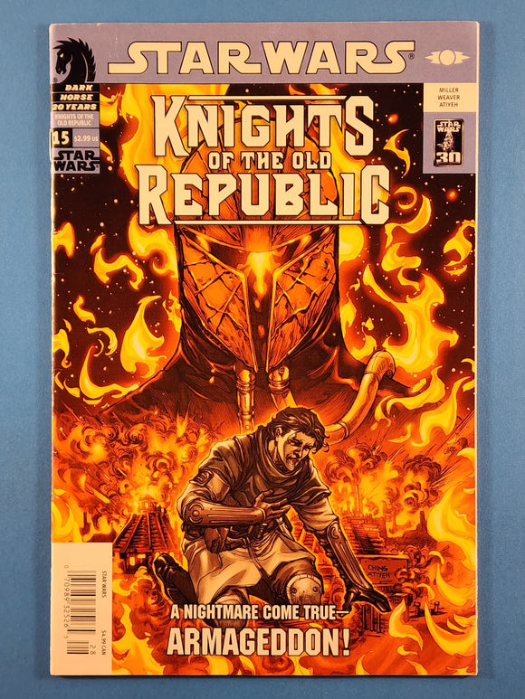 Star Wars: Knights of the Old Republic  # 15  Newsstand