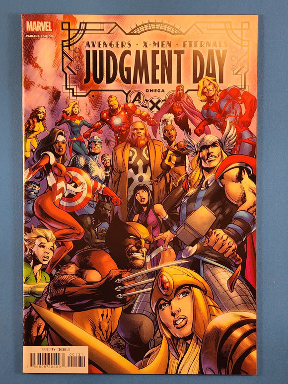 Avengers / X-Men / Eternals: Judgement Day - Omega  1:50  Incentive Variant